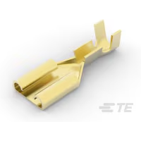TE Connectivity-42510-1 Steckverbinderanschlüsse Quick Disconnect Terminal 18-22AWG Brass F 19.3mm Reel/Strip