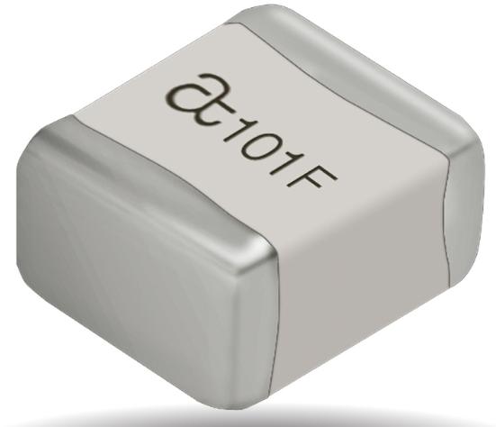 KYOCERA AVX Components Corporation-700B100MWN500XT Kondensator, keramisch, mehrschichtig Cap Ceramic 10pF 500V C0G 20% Pad SMD 1111 175°C T/R