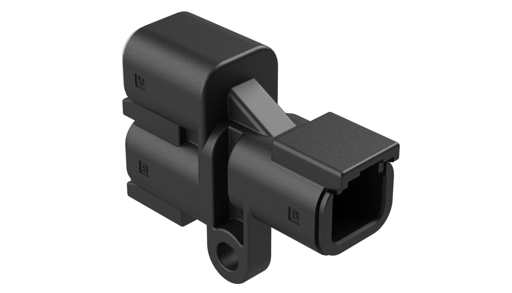 Amphenol-ATM04-2P-P007 Carcaza de cables discretos de conector Connector Housing 2 POS
