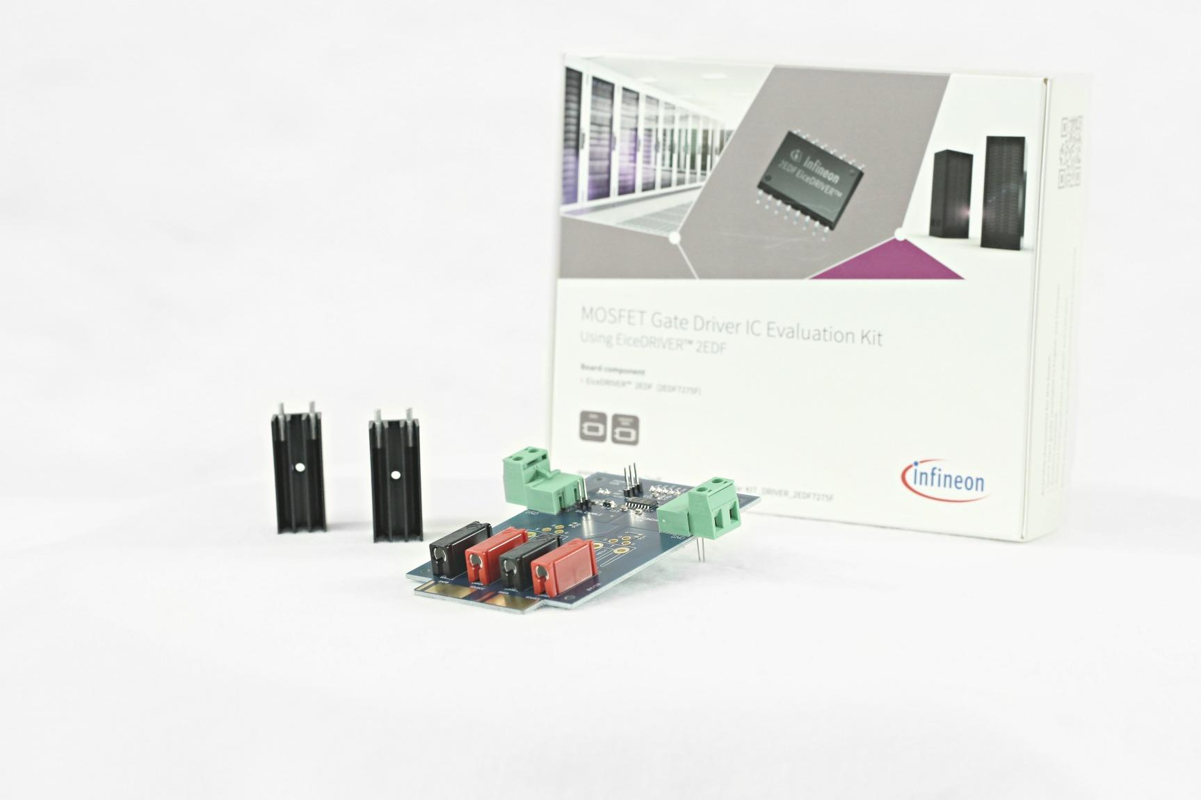 Infineon Technologies AG-KITDRIVER2EDF7275FTOBO1 Energiemanagement, Entwicklungsplatinen und -kits Evaluation kit for 2EDN7524F