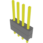 Conn Board Stacker HDR 4 POS 2.54mm Solder ST Top Entry Thru-Hole Bulk