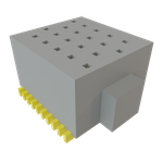 Conn Socket Strip SKT 20 POS 0.635mm Solder ST SMD Tube