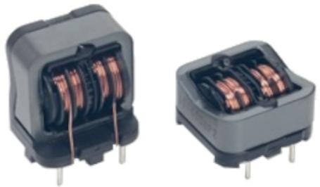 KEMET Corporation-SSR21NVS-031590 Common Mode Chokes - CMCs Common Mode Chokes Dual 159000uH 10kHz 0.3A 2.85Ohm DCR Thru-Hole Tray