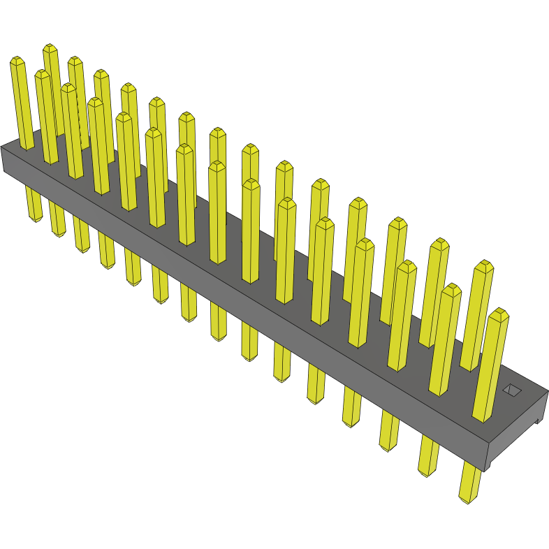 Samtec-MTMM-115-05-L-D-197-030 Steckverbinderleisten und Leiterplattenbuchsen Conn Unshrouded Header HDR 30 POS 2mm Solder ST Top Entry Thru-Hole Bulk