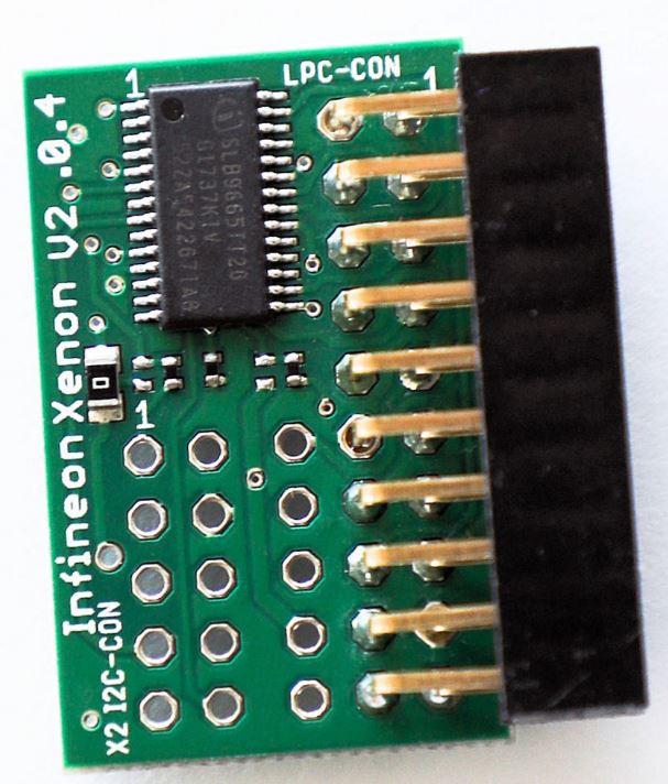 Infineon Technologies AG-TPM65XENONBOARDTOBO1 开发套件和工具 SLB9665 Secure Microcontroller and TPM Add-On Board