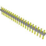 Conn Unshrouded Header HDR 21 POS 2.54mm Solder ST Top Entry Thru-Hole Bulk