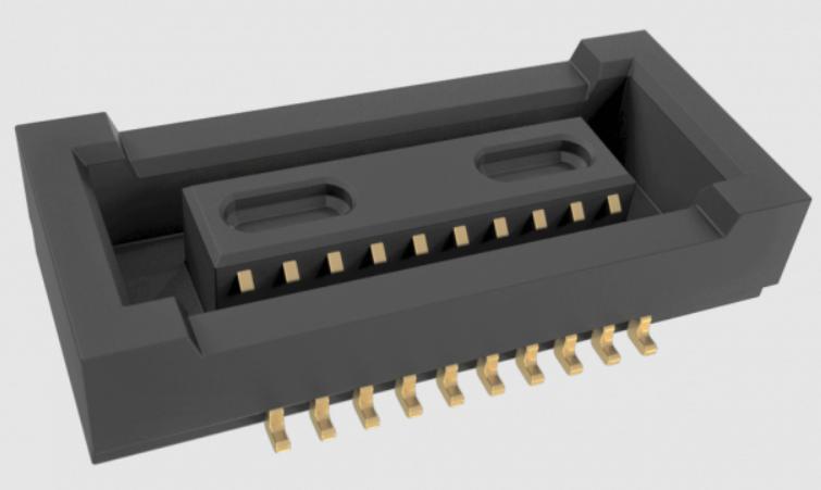 Amphenol Communications Solutions-10164227-0201A1RLF Steckverbinderleisten und Leiterplattenbuchsen Conn Board to Board RCP 20 POS 0.4mm Solder ST Top Entry SMD T/R