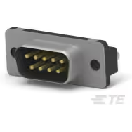 TE Connectivity-2-748003-0 Steckverbinder, D-Sub Conn D-Sub PIN 9 POS 1.37mm Solder ST Thru-Hole 9 Terminal 1 Port Tube
