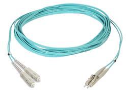 TE Connectivity-1-2160223-0 Montaje de cables de fibra óptica LC/UPC to SC/UPC Connector Patch Cord