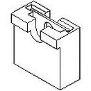 Molex-0900590012 Steckverbinderbrücken und Shunts Conn Micro Shunt F 2 POS 2.54mm ST SL™ Bag