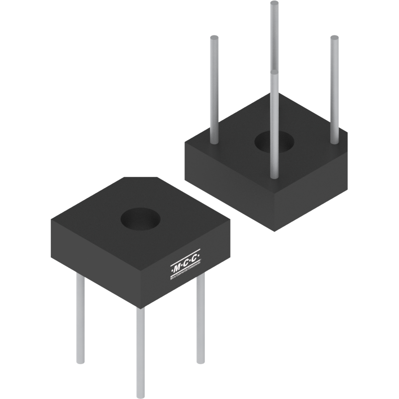 Micro Commercial Components-PB82-BP Brückengleichrichter Rectifier Bridge Diode Single 200V 8A 4-Pin Case PB-10 Bulk