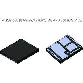 Vishay-SIC820ED-T1-GE3 Controladores de energía y compuertas Driver 1-OUT 39-Pin PowerPAK MLP EP T/R