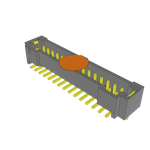 Conn Shrouded Header (4 Sides) HDR 30 POS 2mm Solder ST Top Entry SMD Tube