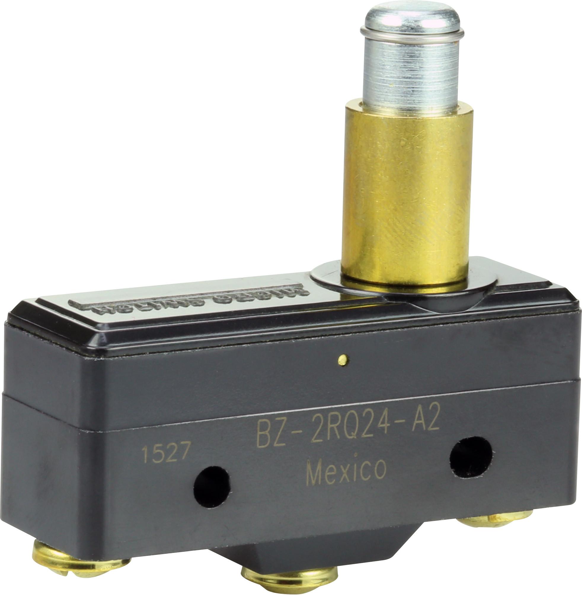 Honeywell-BZ-2RQ24-A2 Schnappschalter Switch Snap Action N.O./N.C. SPDT High Overtravel Plunger 16A 480VAC 250VDC 186.42VA 3.61N Screw Mount Screw