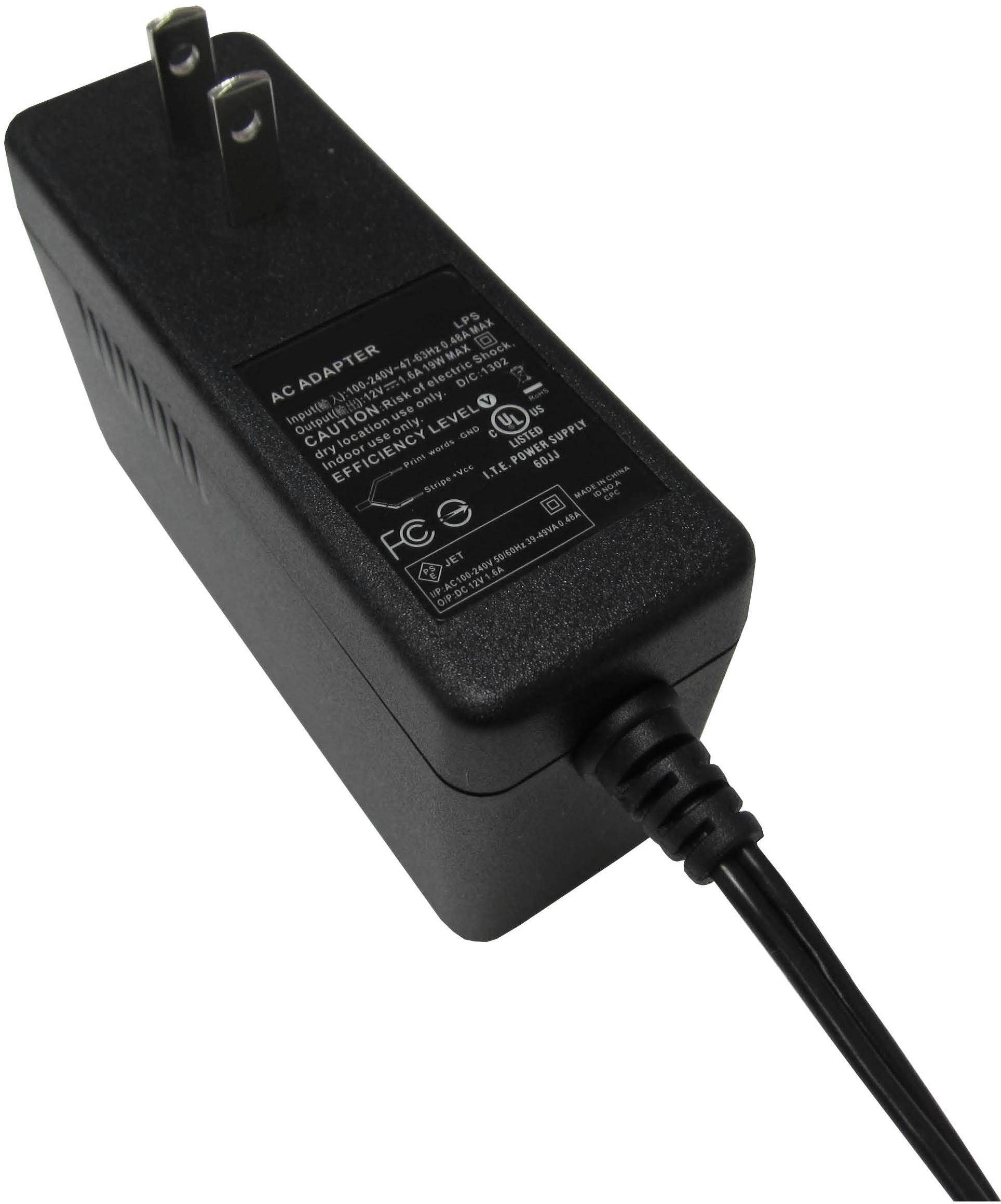 Qualtek Electronics-QAWA-30-5-US01 Adaptateur de branchement externe Plug-In Adapter Single-OUT 5V 5A 30W Bulk