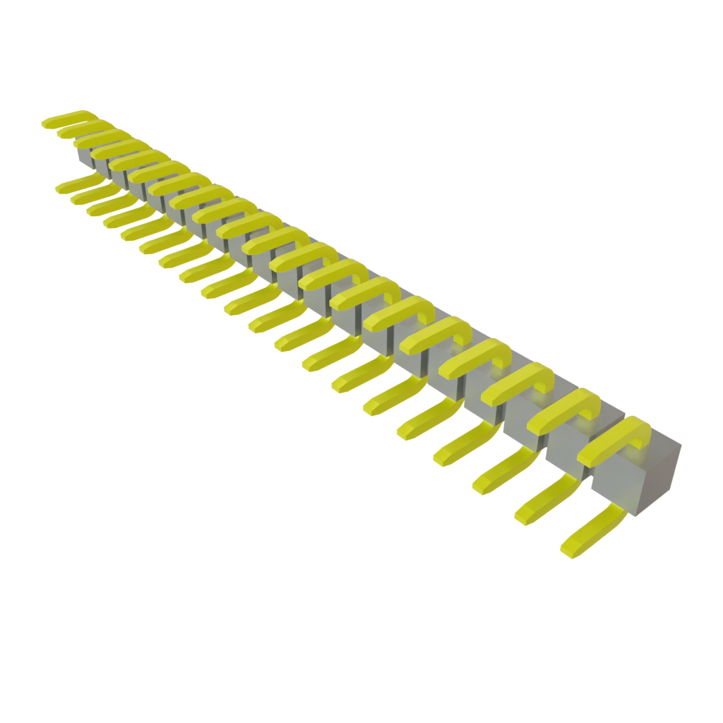 Samtec-BTSW-120-01-T-S Connector Jumpers and Shunts Conn Jumper M 20 POS 2.54mm Solder ST Thru-Hole Tube