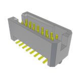 Conn Shrouded Header HDR 16 POS 1.27mm Solder ST SMD Tube
