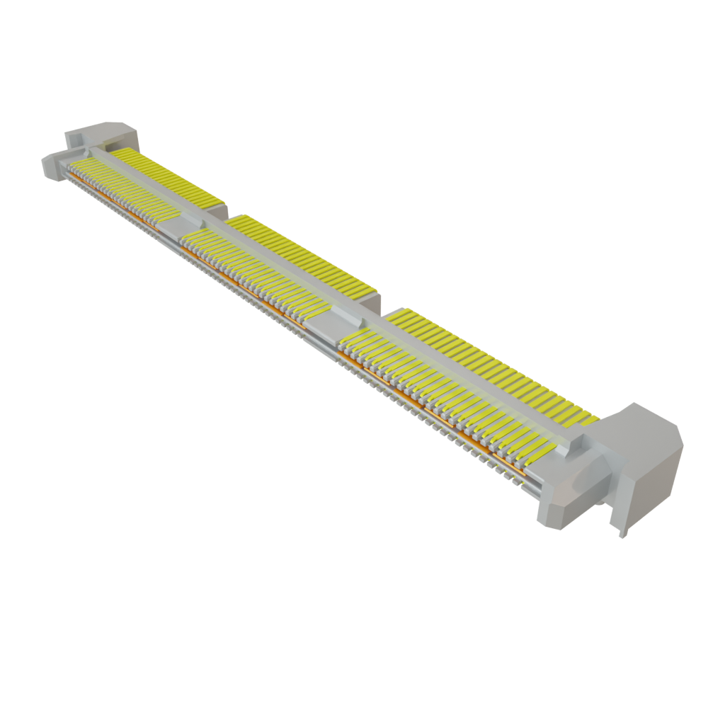 Samtec-QRF8-078-05.0-L-D-A-GP Steckverbinderleisten und Leiterplattenbuchsen Conn High Speed Socket Strip SKT 156 POS 0.8mm Solder ST SMD Q Rate® Tray