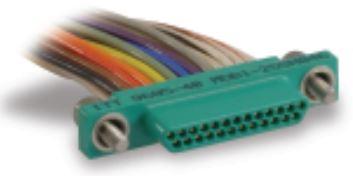 ITT Corporation-MDB1-15SH016P Steckverbinder, D-Sub Connector D-Subminiature 0.152m 26AWG Micro D-Subminiature 15 POS SKT Crimp