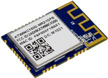 Microchip Technology-ATWINC1500-MR210PB1961 802.11 Drahtloses LAN Module 802.11b/g/n 2.472GHz 11000Kbps 28-Pin SMD Module Tray