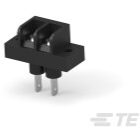 TE Connectivity-1776897-2 Steckverbinder, Klemmenblöcke Conn Barrier Strip 2 POS 9.53mm Faston ST Panel Mount 20A/Contact Package