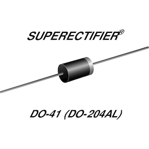 Vishay-GP10-4007-E3/54 Gleichrichter Diode Switching 1KV 1A 2-Pin DO-41 T/R