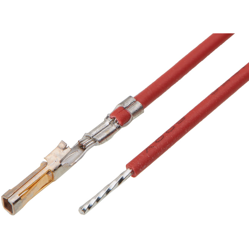 Molex-2196812112 Andere Kabelbaugruppen Cable Assembly UL 11028 Hook-Up 0.15m 26AWG Crimp Terminal 1 POS F Crimp SL Bag