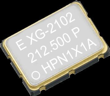 Epson Electronics America-XG-2102CA 250.0000M-PGPAL3 SMD-Quarzoszillator Oscillator XO 250MHz ±50ppm LVPECL 55% 3.3V 6-Pin SMD T/R