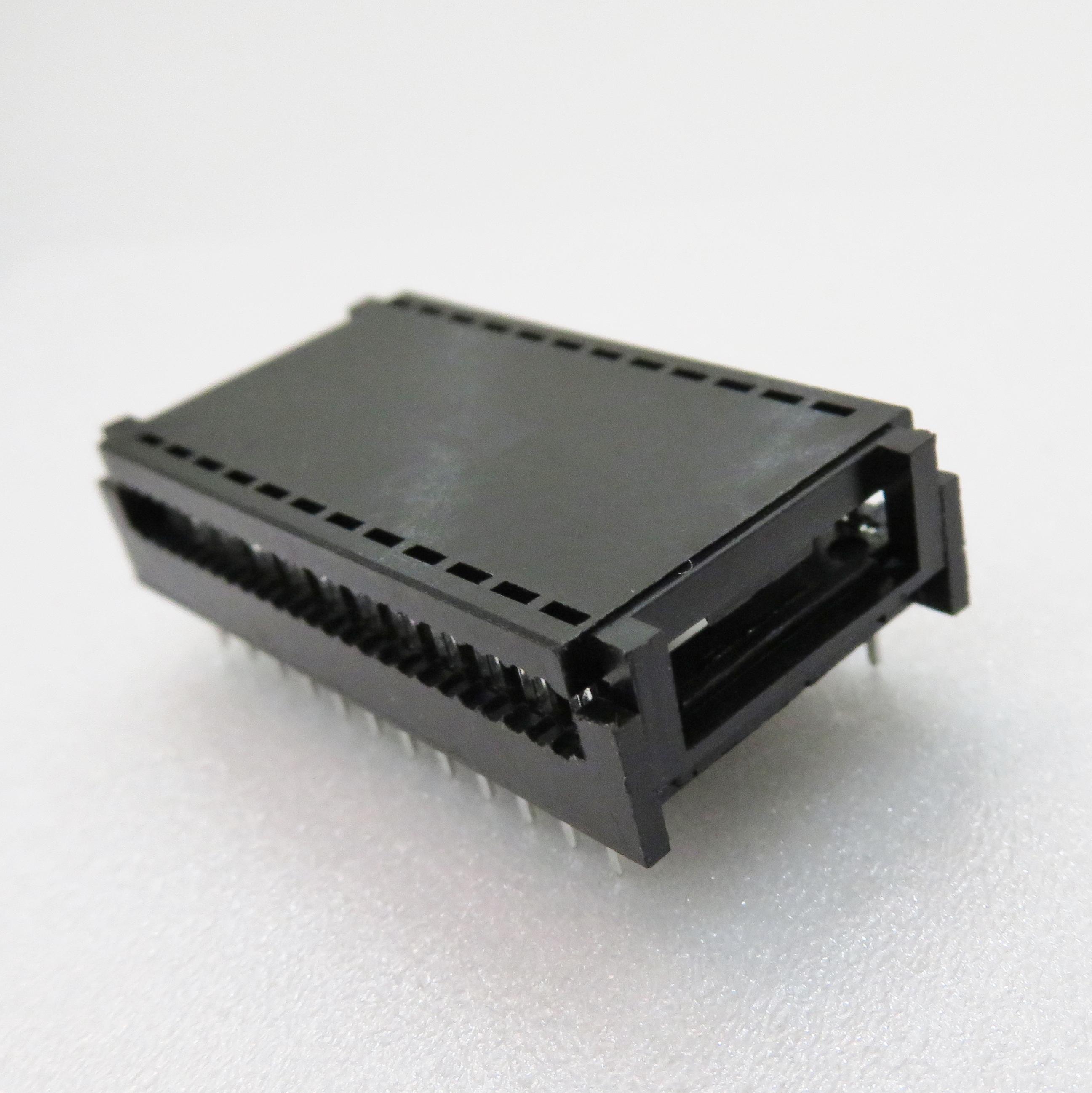 ADAM TECH-FDP-624-T Connector Headers and PCB Receptacles Conn IDC Connector HDR 24 POS 2.54mm Solder RA Thru-Hole