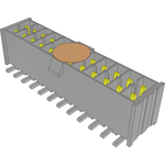 Conn Wire to Board HDR 24 POS 2.54mm Solder ST Top Entry SMD Mini Mate® T/R