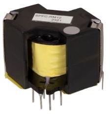 Bel Fuse-SPFC-RM12-100 Induktor verbleit PFC Choke Wirewound 450uH 10% 100KHz 1.2A 0.33Ohm/0.2Ohm DCR Pin