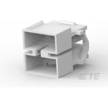 TE Connectivity-1-480271-0 Connector Discrete Wire Housing Conn Housing RCP 6 POS 4.95mm Crimp ST Panel Mount Natural Package
