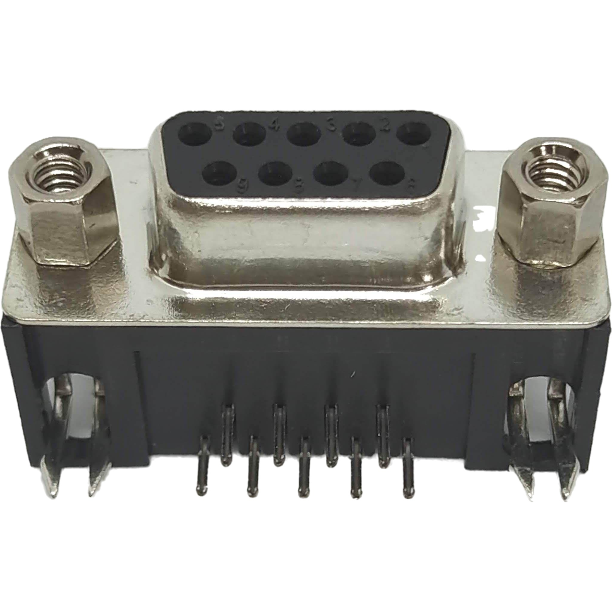 ADAM TECH-DC37-SL-25 Conector D-subminiatura Conn D-Sub SKT 37 POS 1.38mm Solder RA Thru-Hole 37 Terminal 1 Port Tray