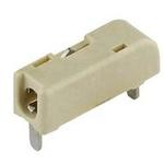 LED connector Wire to board, Height 4,00mmWidth 3,95mm, angled THR, 1pin, 9A, wave soldering reflow soldering