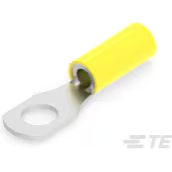 TE Connectivity-55678-1 Steckverbinderanschlüsse Ring Tongue Terminal 10-12AWG Copper Yellow 34.87mm Tin Loose