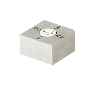 Same Sky (formerly CUI Devices)-RDS5-4S-1065-SMT-TR-67 DIP-Schalter Switch DIP N.O./N.C. SP4T 4 Recessed Slotted 0.15A 42VDC Gull Wing 2.54mm SMD T/R