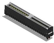 Molex-1512143118 Steckverbinder, Kartenrand EdgeLine 25 Vertical Connector, 25 Gbps, 0.80mm Pitch, 1.57mm PCB Thickness, 2 Bays, 118 Circuits, 20 Differential Pairs, Tape and Reel