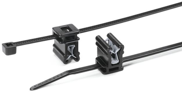 HellermannTyton-156-00813 Kabelbinder Cable Ties, Cable Tie Polyamide 6/6 Black 35mm 135N Automotive Pack