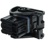 Conn Housing F 32 POS Crimp ST Cable Mount Black