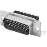 TE Connectivity-5745410-7 Steckverbinder, D-Sub Conn D-Sub PIN 9 POS 1.37mm Solder ST Thru-Hole 9 Terminal 1 Port Tube