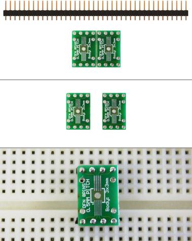 SchmartBoard-204-0021-01 Development Kits and Tools 204-0021-01 SchmartBoard Development Kits & Tools 0.5 Pitch Adapter Schmartboard ez Technology - Arrow.com