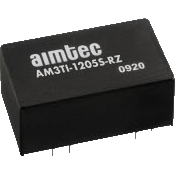 Aimtec-AM3TI-1212D-RZ DC/DC-Wandler und Spannungsreglermodul Module DC-DC 12VIN 2-OUT -12V/12V -0.125A/0.125A 3W 8-Pin DIP Module