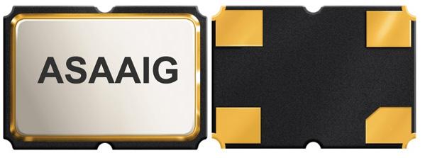 Abracon-ASAAIG5-26.000MHZ-Y-T3 SMD-Quarzoszillator Oscillator XO 26MHz ±30ppm 15pF CMOS 60% 1.8V/2.5V/3V/3.3V 4-Pin Mini-CSMD T/R