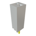 Conn Socket Strip SKT 2 POS 1.27mm Solder ST Thru-Hole Bulk