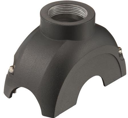 HARTING-11126001401 Schrumpfbalgenadapter Shell 180° Powder Die Cast Aluminum Push-Pull Han-Yellock®