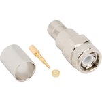 Conn TNC 0Hz to 8GHz 50Ohm Crimp ST Cable Mount PL Gold Bag