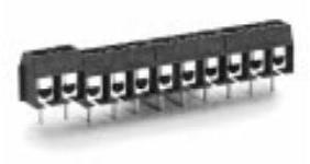 Altech Corporation-34.102 连接器接线板 Conn Terminal Block 2 POS 5.08mm Solder RA Thru-Hole 15A