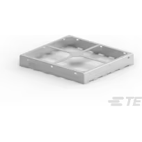 TE Connectivity-2118724-2 null Board Mount EMI Enclosures 36.83 x 33.68 x 5.08mm Two-piece Cold Rolled Steel SMD