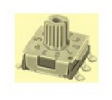 knitter-switch-SMR14016 Commutateur DIP Switch DIP N.O./N.C. SP16T 16 Extended Shaft 0.1A 5VDC Gull Wing 20000Cycles 2.54mm SMD Tube