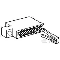 TE Connectivity-480143-1 Steckverbinderzubehör Connector Accessories One Contact Keying Plug Straight Bag